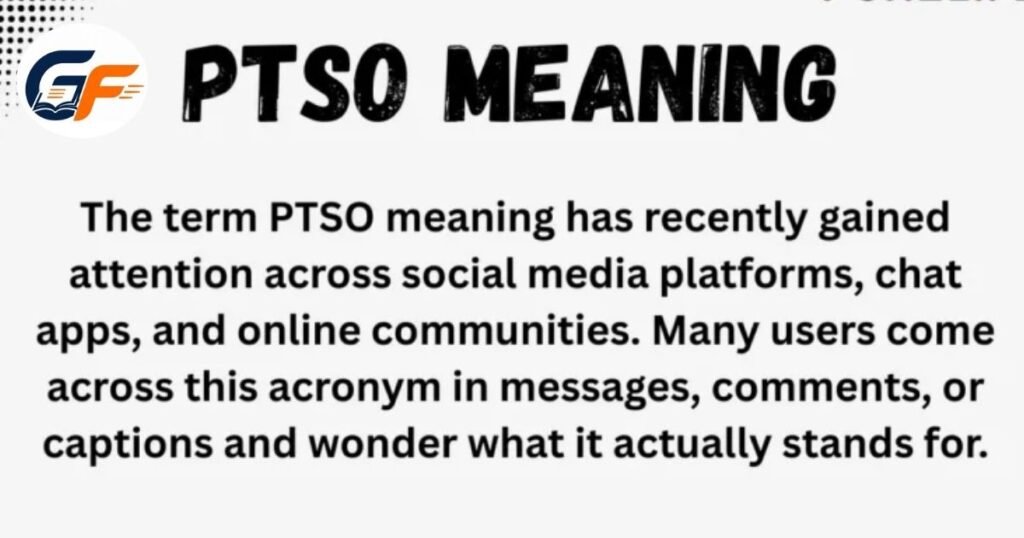 PTSO Meaning in Text Messages