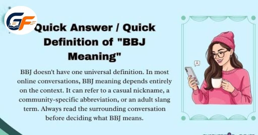 BBJ Meaning In relationship
