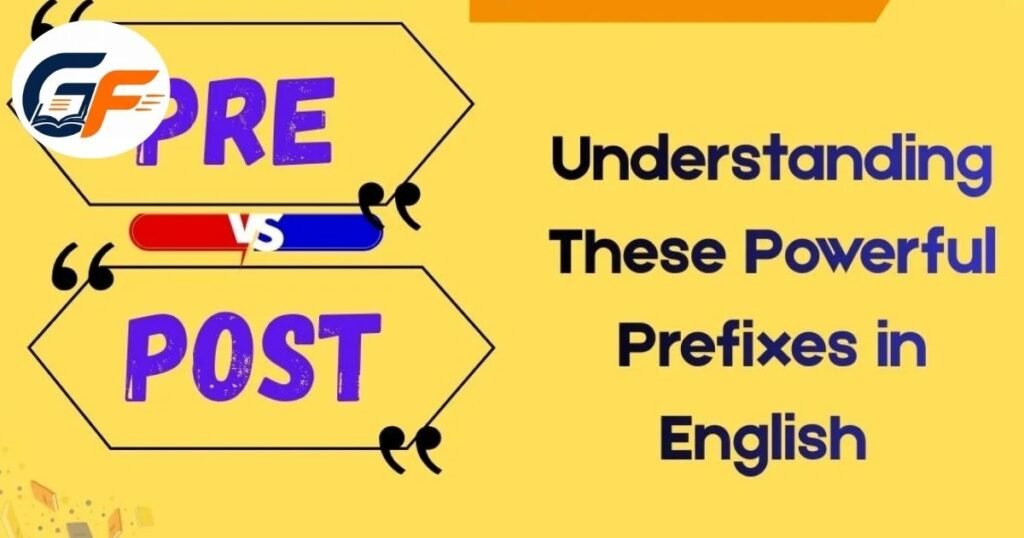 Pre and Post Meaning in Medicine