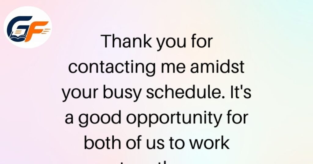 Thank You Both for Your Kindness