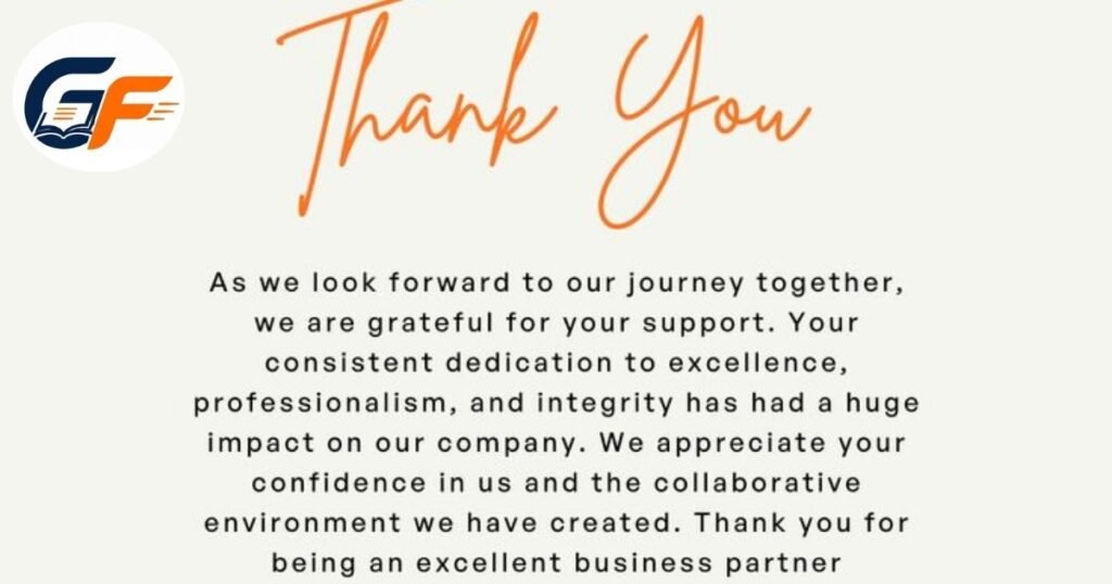 Thank You for Your Partnership and Collaboration