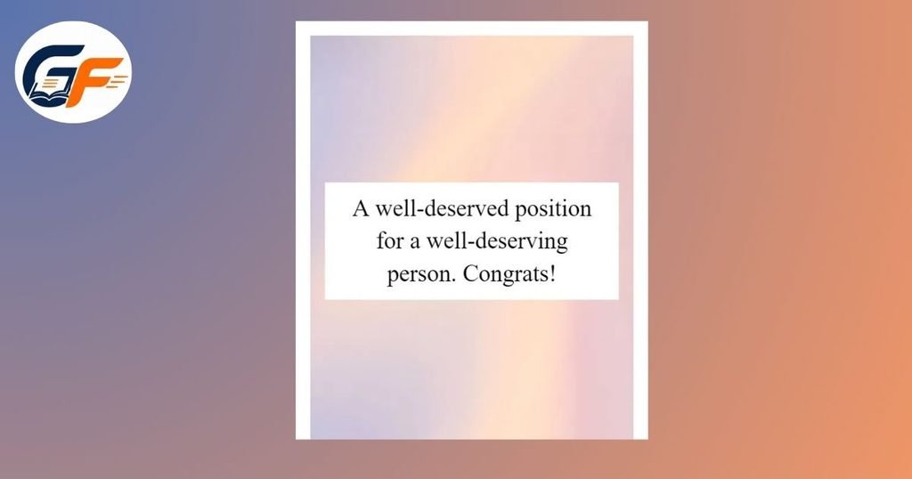 What Does Well Deserve Mean