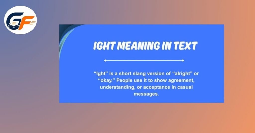 Different Meanings Of Ight