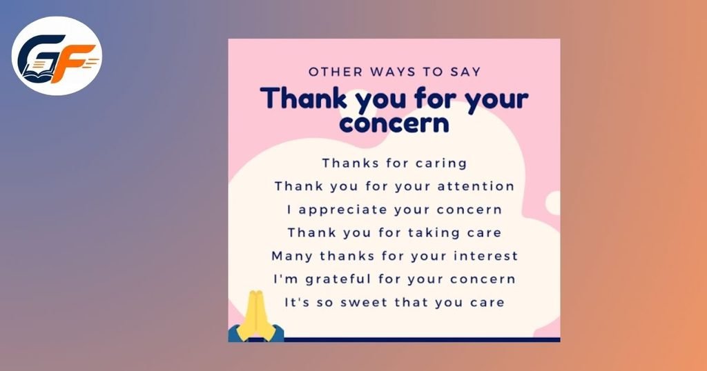 Thank You For Taking The Time To Ask