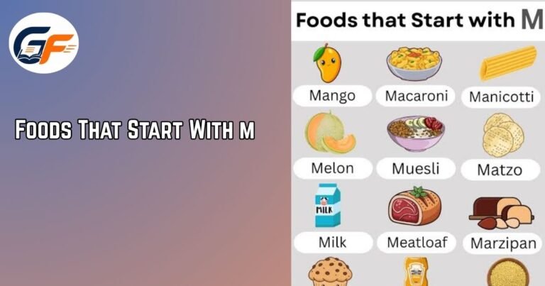 Food That Starts With m