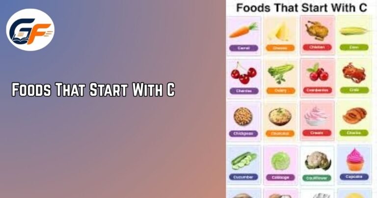 Foods That Start With C